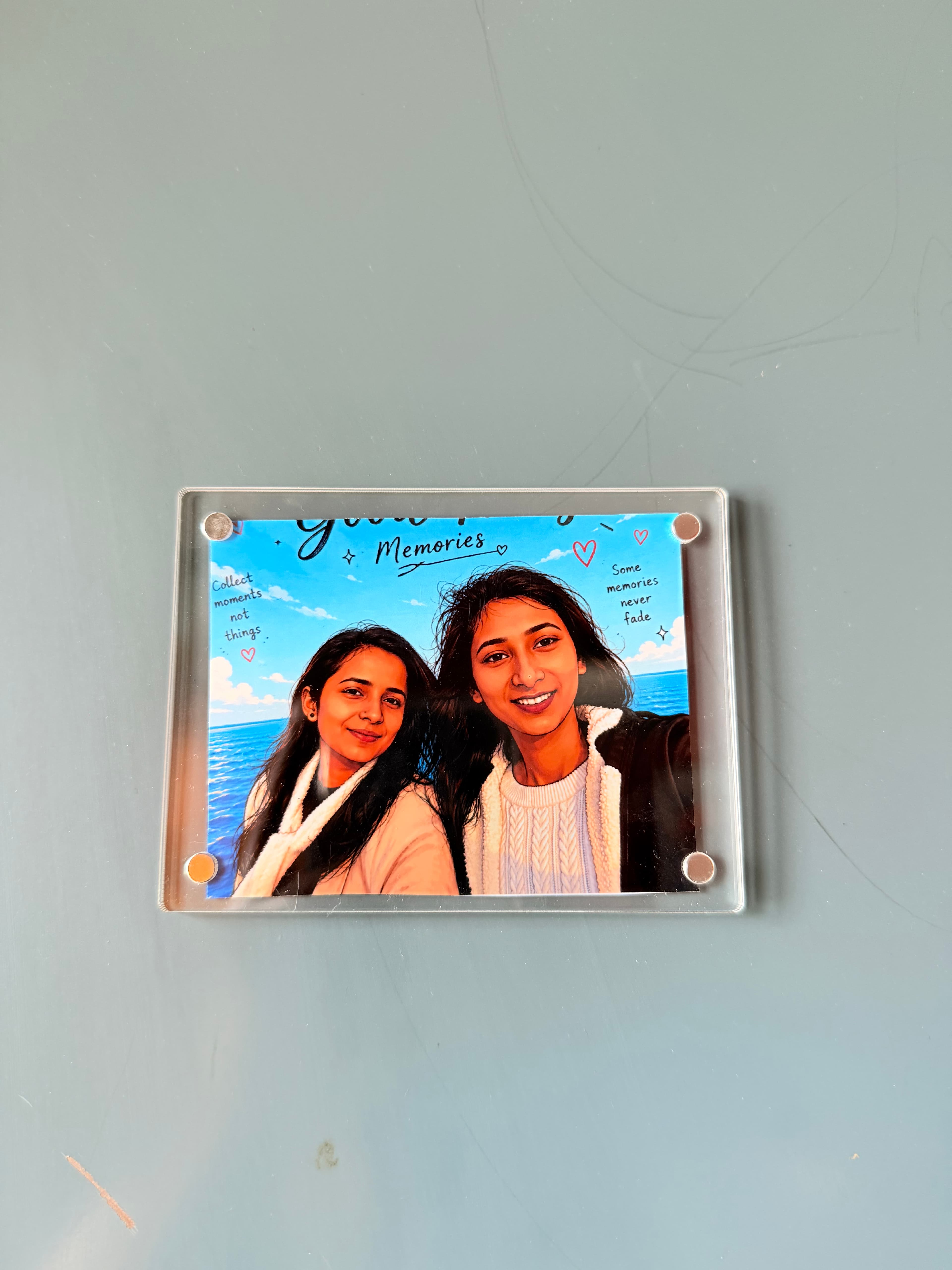 Personalized Arcylic Fridge Magnet without stand 4