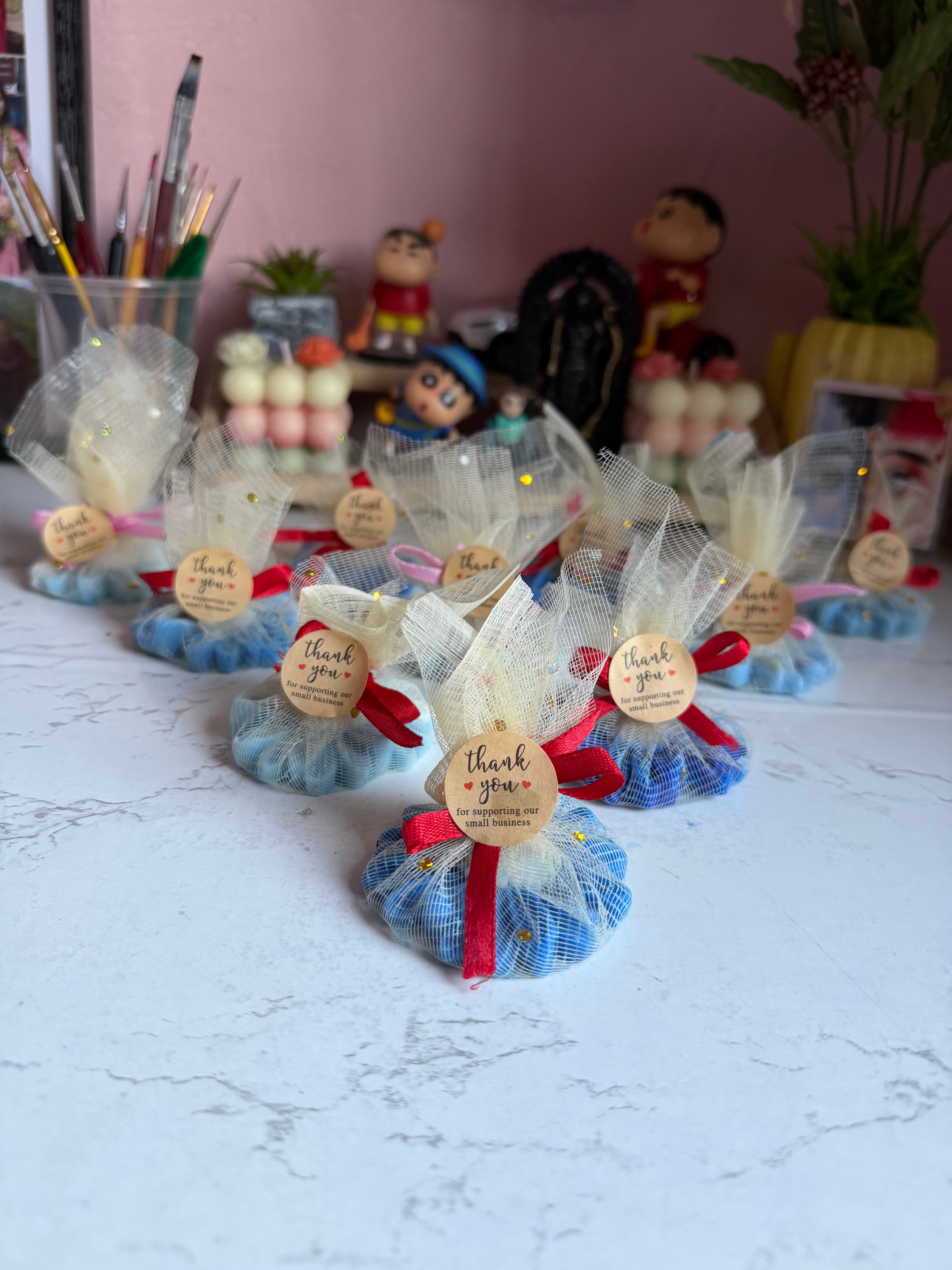 Handmade Flower Scented candle 4
