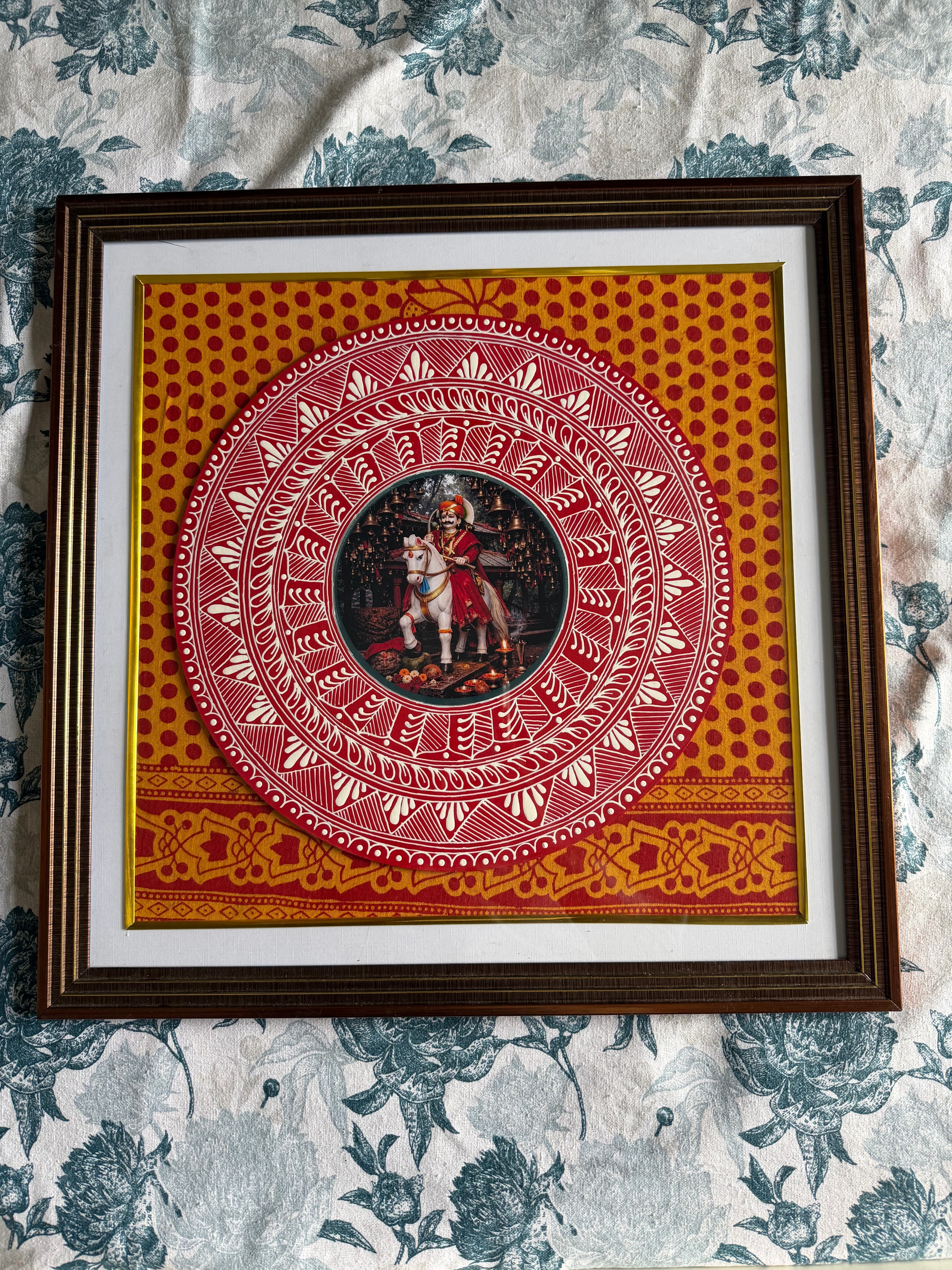 Golu devta Aipan frame 3